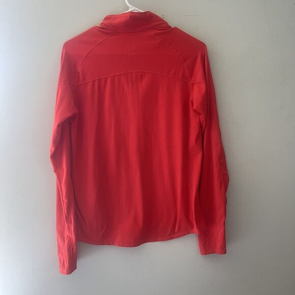 mountain hardwear‎ womens 1/4 zip pullover Lightweight size medium red - Picture 6 of 8